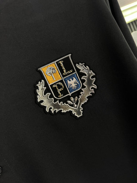 Premium Solid Formal Shirts with Embroidered Crest  Classic Luxury Collection