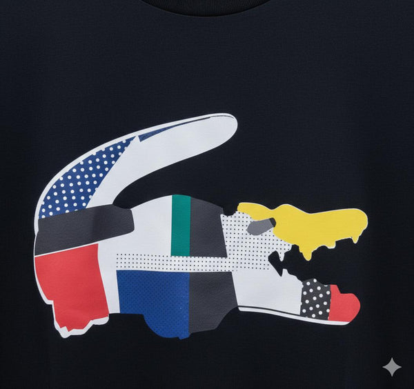 Modern Casual T-Shirt with Artistic Print Tee For Women