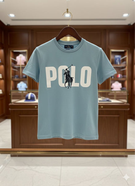 Cool Sky Blue Polo Kids T-Shirt  Soft & Stylish Everyday Wear