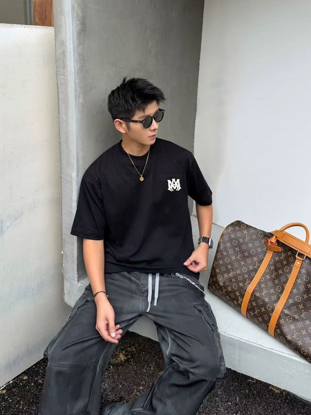 Premium Bold Black Street Style Oversized T-Shirt