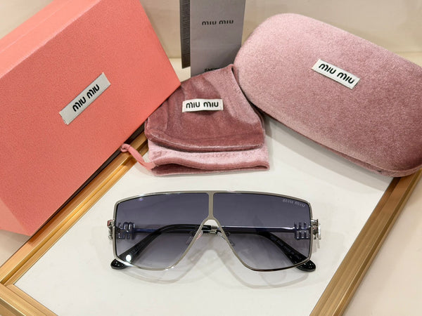 Stylish  Designer Rimless Sunglasses  Premium Gradient Lens Fashion Shades