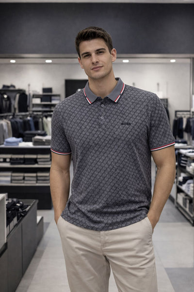 Premium  Patterned Polo T-Shirt Collection  Stylish & Comfortable Fit