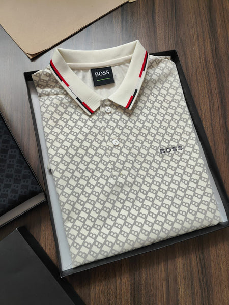 Premium  Patterned Polo T-Shirt Collection  Stylish & Comfortable Fit