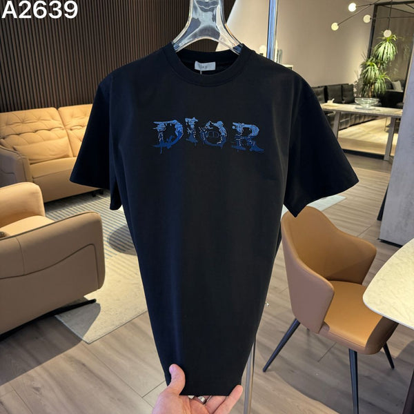 Imported  Black Logo Graphic Premium Drop Shoulder T-Shirt