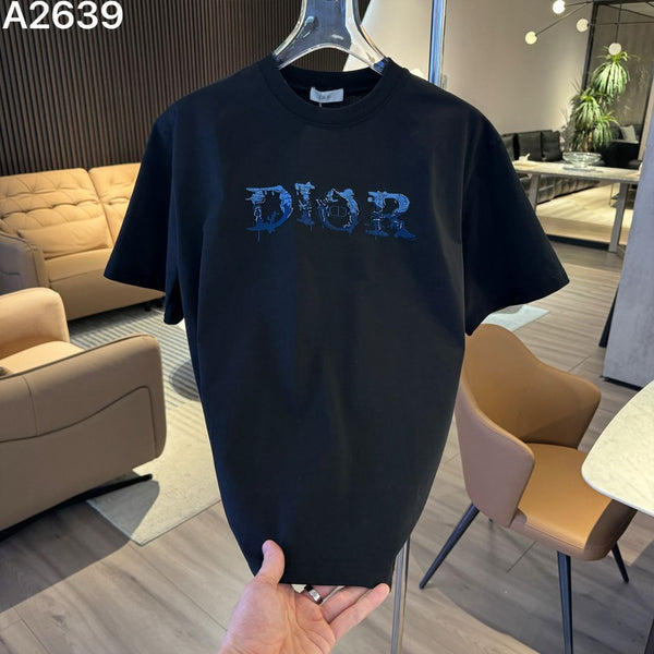 Imported  Black Logo Graphic Premium Drop Shoulder T-Shirt