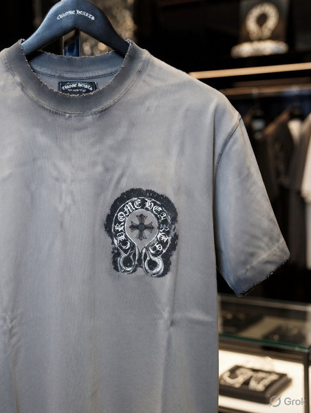 Premium Grey Graphic Oversized T-Shirt