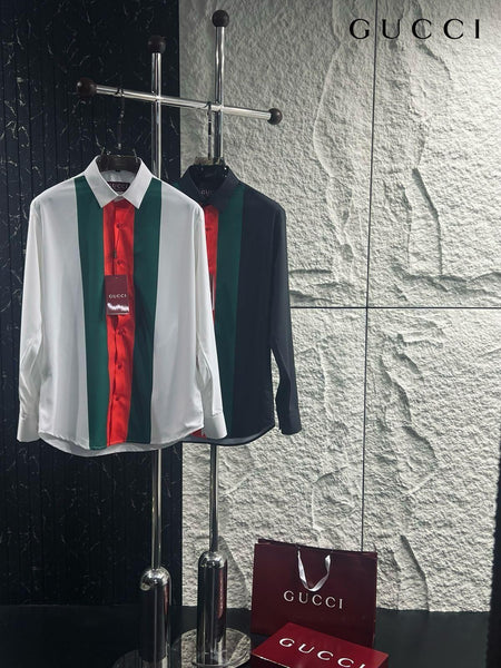 Luxury Stripe Designer Shirt  Premium Regular Fit