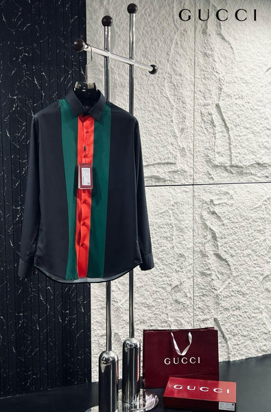 Luxury Stripe Designer Shirt  Premium Regular Fit