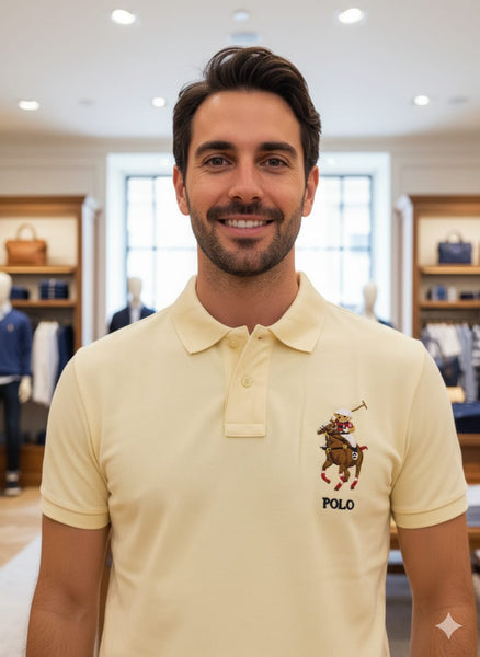 Premium Branded  Polo T-Shirt Classic Horse Logo Edition
