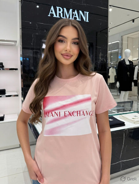 Premium Pink Graphic Logo T-Shirt for Women