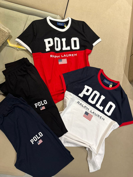 Women’s Premium Polo Co-Ord Set Stylish T-Shirt & Track Pant