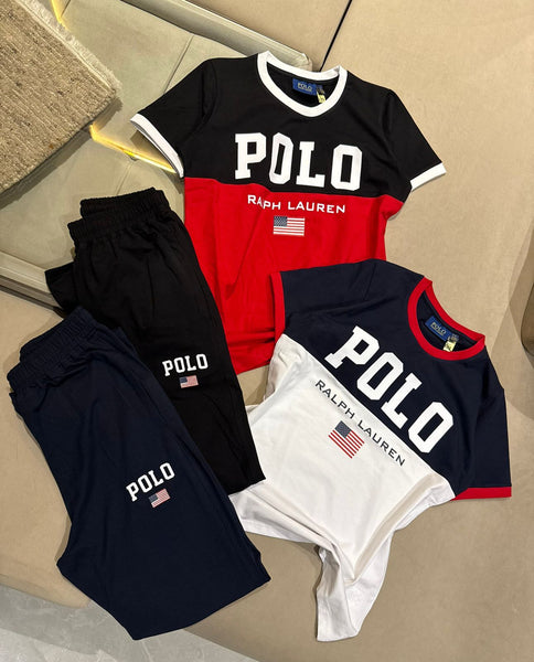 Women’s Premium Polo Co-Ord Set Stylish T-Shirt & Track Pant