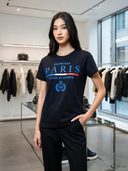 Women’s Premium Paris Graphic T-Shirt Stylish Casual Wear Tee