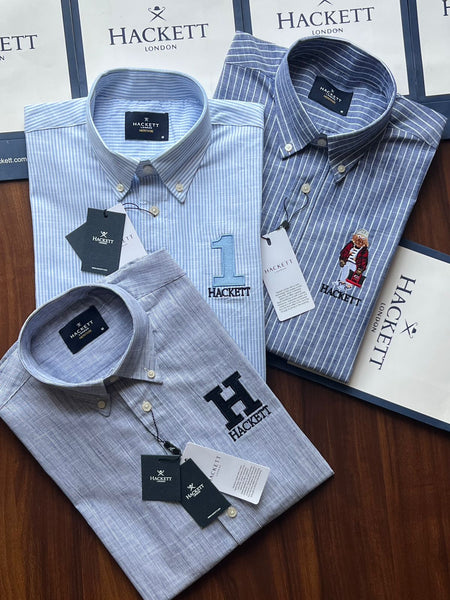 Premium Striped Regular Fit Shirts Collection for Men