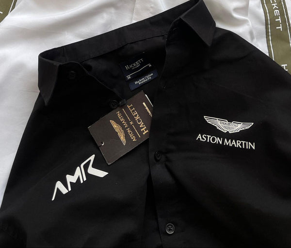 Premium Regular Fit Shirt with Brand  Signature Sleeve Stripes