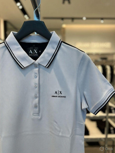 Luxury Branded  Contrast Logo Polo Dress