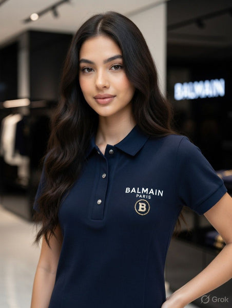 Premium Navy Polo Dress – Smart, Sleek & Effortlessly Stylish