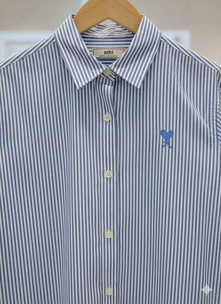 Luxury Elegant Women’s Striped Formal Shirt