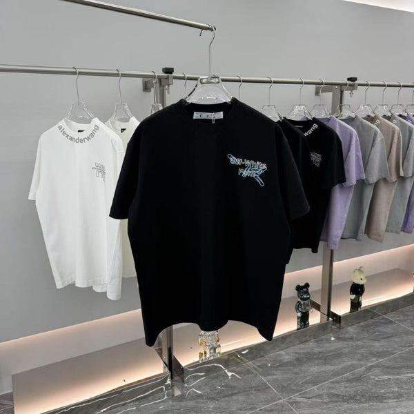 Luxury Branded  Collection Drop Shoulder T-Shirt For Men