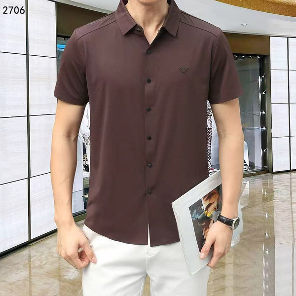 Premium Regular Fit Formal Shirt  for Men Elegant Solid Color
