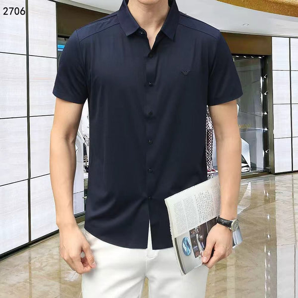 Premium Regular Fit Formal Shirt  for Men Elegant Solid Color