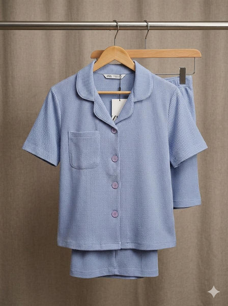 Premium Sky Blue CO-ORDINATOR  Set for Women