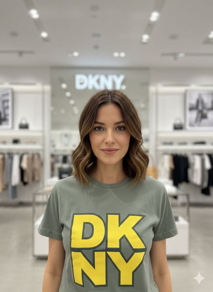 Premium  Printed Women T-Shirt – Stylish Olive Green Casual Wear