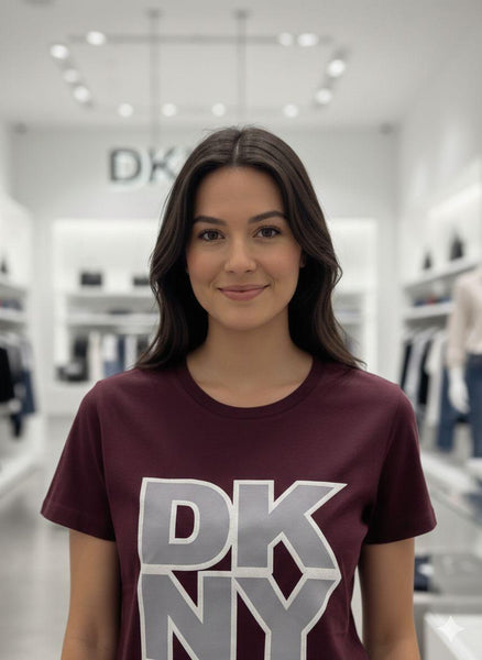 Premium  Printed Women’s T-Shirt Stylish Maroon Casual Wear