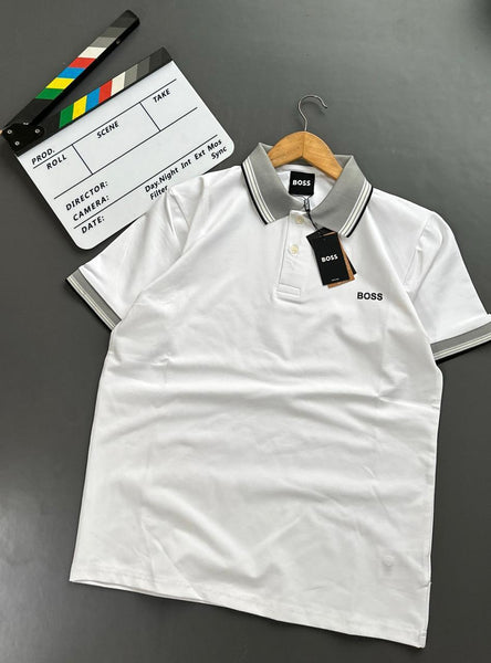 Premium Men’s Polo T-Shirt Regular Fit Casual Collar Tee