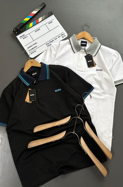 Premium Men’s Polo T-Shirt Regular Fit Casual Collar Tee
