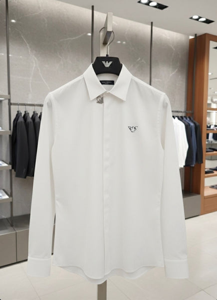Elegant White Premium Formal Shirt for Men