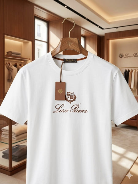 Timeless Luxury White Signature T-Shirt