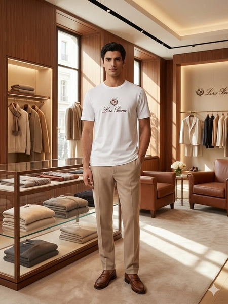 Timeless Luxury White Signature T-Shirt