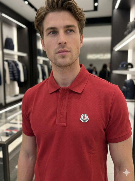 Classic Red Polo T-Shirt  Smart Casual Essential