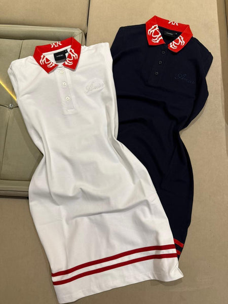 Premium Women’s Polo Collar Casual Dress