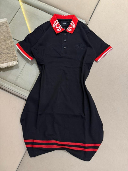 Premium Women’s Polo Collar Casual Dress