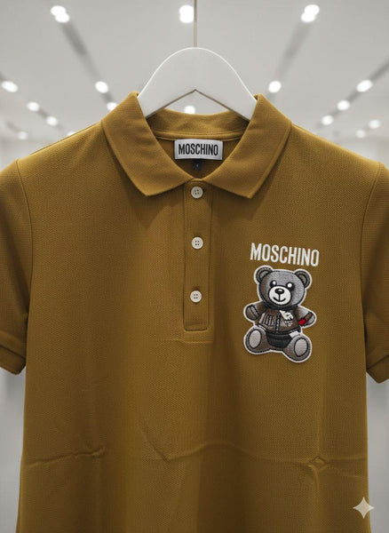 Premium Brand Polo Collar Women Dress