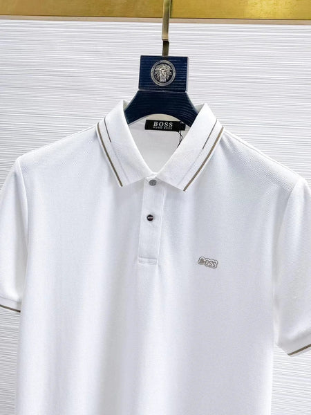 Premium Branded Men Polo T-Shirt With Contrast Tipping