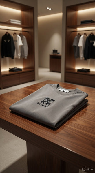 Premium Grey Oversized T-Shirt for Men Trendy Casual Streetwear