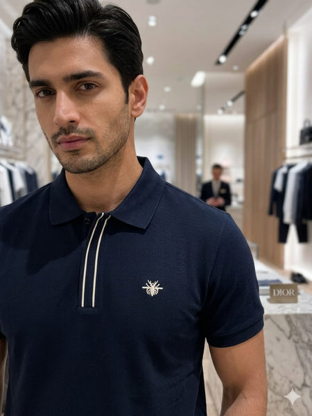 Luxury  Polo T-Shirt Stylish Embroidered Logo Casual Polo for Men