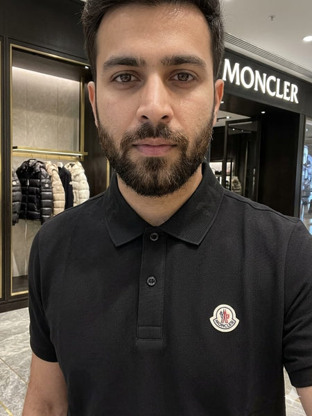Premium Black Polo T-Shirt for Men Stylish Collar Half Sleeve Casual Wear