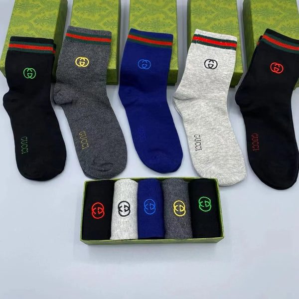 Premium Cotton Ankle Socks for Men Soft Comfortable Multi-Color Pack