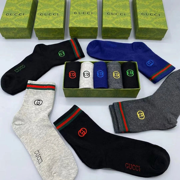 Premium Cotton Ankle Socks for Men Soft Comfortable Multi-Color Pack
