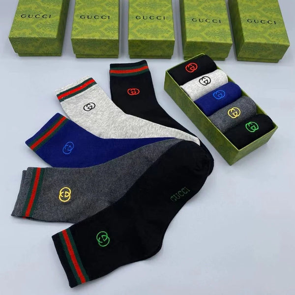 Premium Cotton Ankle Socks for Men Soft Comfortable Multi-Color Pack