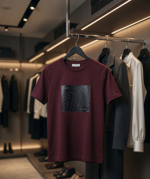 Premium Women’s Maroon Graphic T-Shirt Stylish Casual Wear