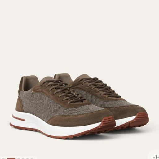 Men’s Premium Casual Sneakers Stylish Lightweight Lace-Up Walking Shoes