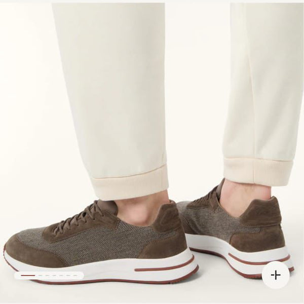 Men’s Premium Casual Sneakers Stylish Lightweight Lace-Up Walking Shoes