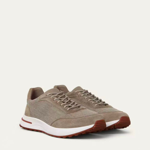 Premium Men’s Casual Lace-Up Sneakers Lightweight & Stylish Everyday Shoes