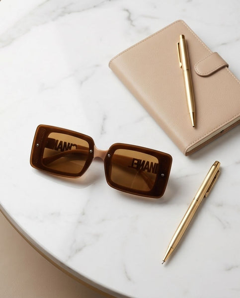 Luxury Shield Square Sunglasses for Women