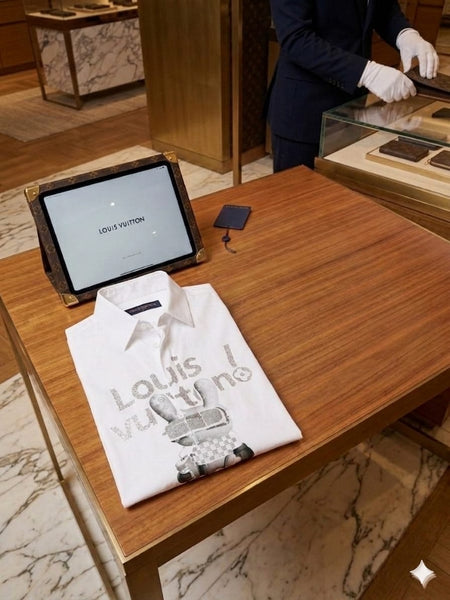 Premium White Graphic Designer Shirt
